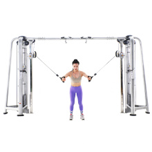 Gym Adjustable Cable Crossover Bodybuilding Strength Trainer